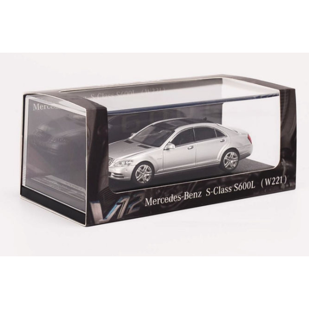 Mô hình ô tô Mercedes Benz S-CLASS S600L  1/64 MotorHelix