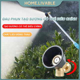  Vòi Phun Sương Tưới Vườn Đầu Vòi Phun Áp Suất Cao Xoay 360 Độ Phun Thuốc Làm Mát 