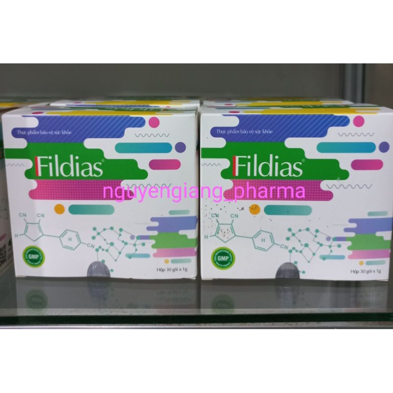 Men vi sinh Fildias (Hộp 30 gói)