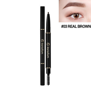Chì kẻ mày hai đầu karadium flat eyebrown pencil