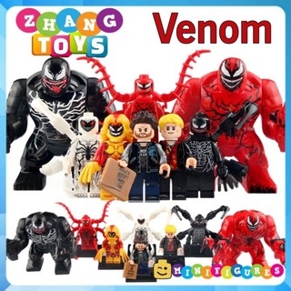 Đồ chơi Xếp hình người nhện Spider Man Carnage - Cletus Kasady - Eddie Brock - Anti Venom - Scream WM6120