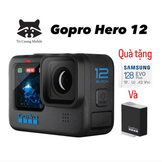 Camera hành động Gopro hero 12 hàng chính hãng (tặng thẻ nhớ 128gb và pin enduro)