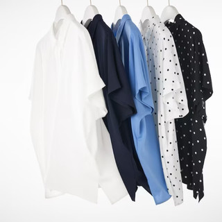 Áo sơ mi cộc tay Rayon Uni qlo