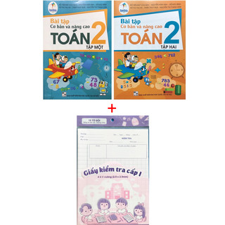 Sách - Combo Bài tập cơ bản và nâng cao toán 2 - Cánh diều