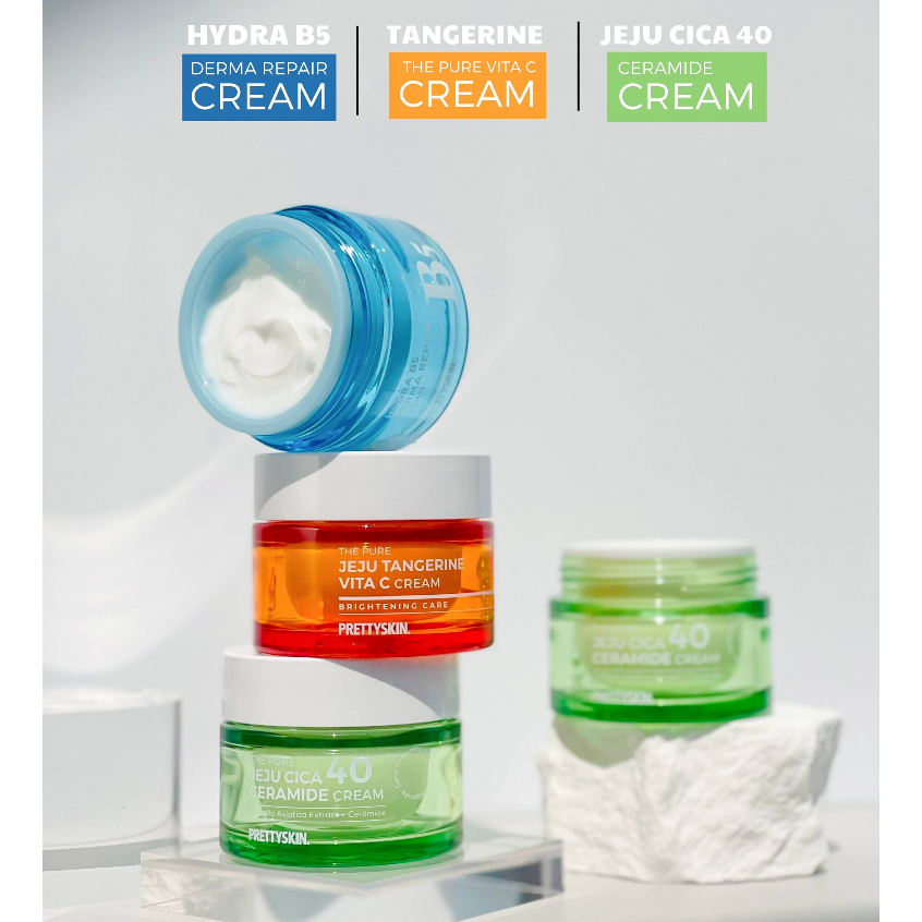 Kem dưỡng phục hồi Pretty Skin Hydra B5 Derma Repair Cream 52ml