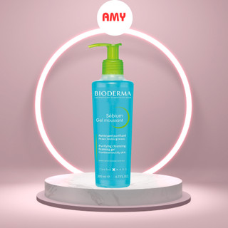 Sữa rửa mặt Bioderma Sebium Gel Moussant Chính Hãng -  200ml