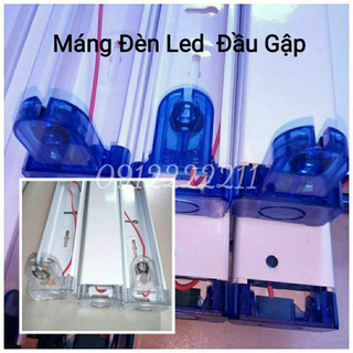 Máng đèn led 1m2, 60cm đôi + đơn