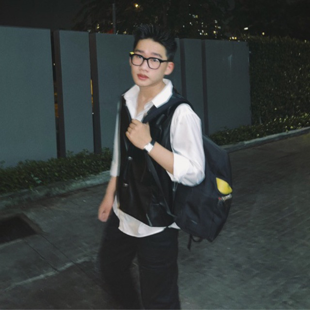 Áo Gile vải da oao studio