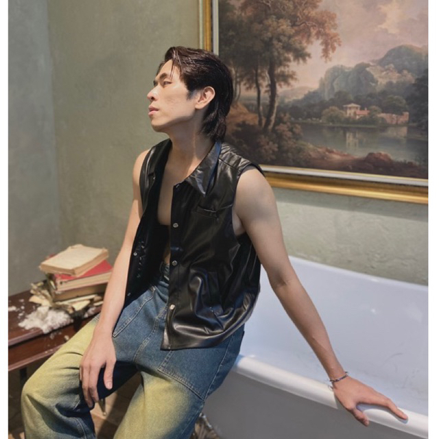 Áo Gile vải da oao studio