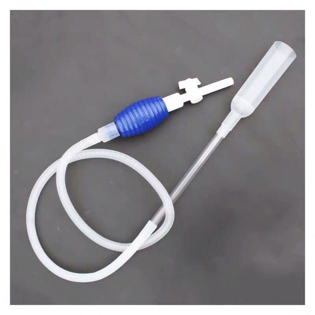 Ống bơm tay vệ sinh hồ cá, Ống hút phân cá, hút nước vệ sinh hồ cá bằng tay
