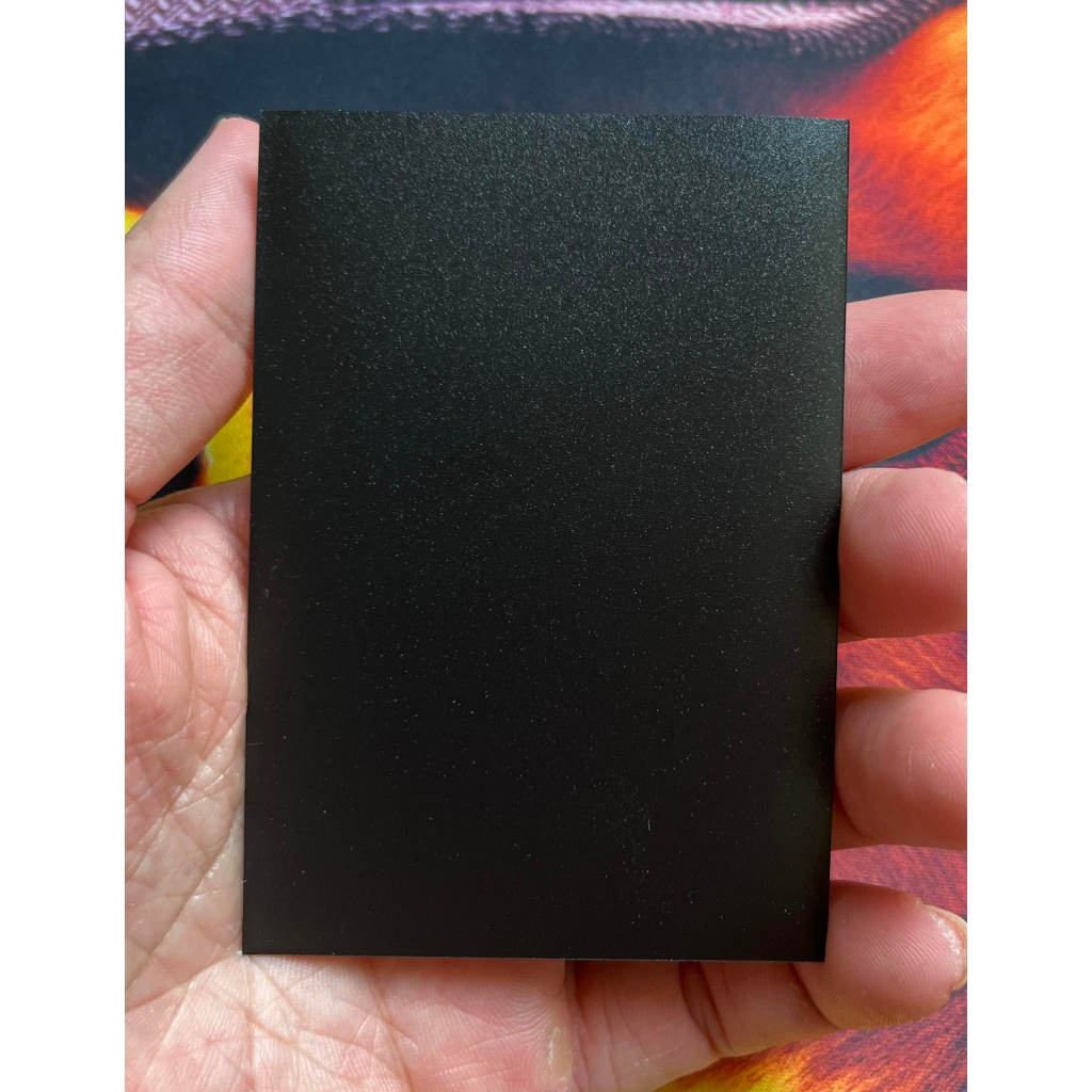 1 túi sleeve Custom Fit - Nhám với thẻ bài Yugioh size 62x89