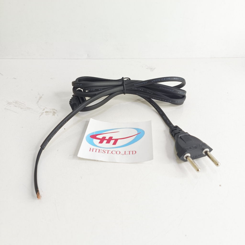 Dây nguồn dẹp đen 1.8M có nút