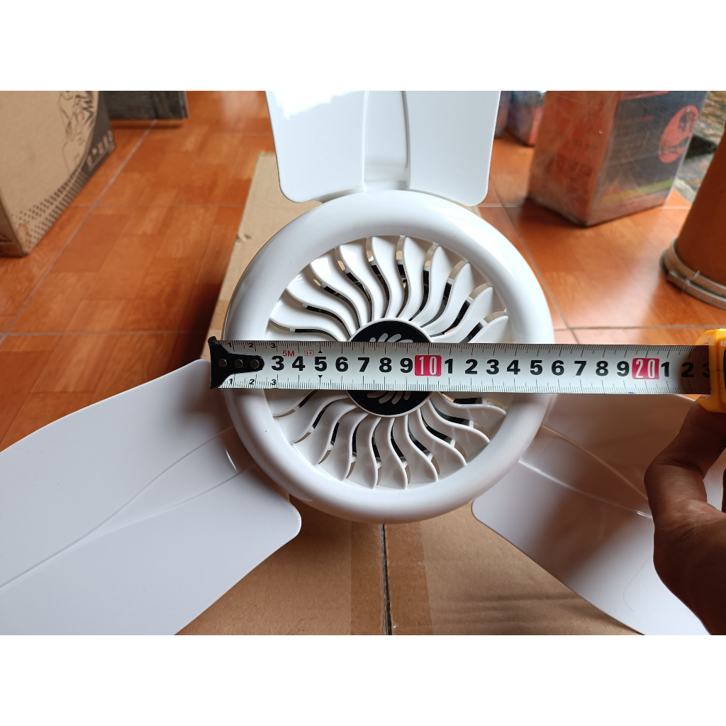 Quạt Trần mini cỡ đại 3 cánh dài 45cm