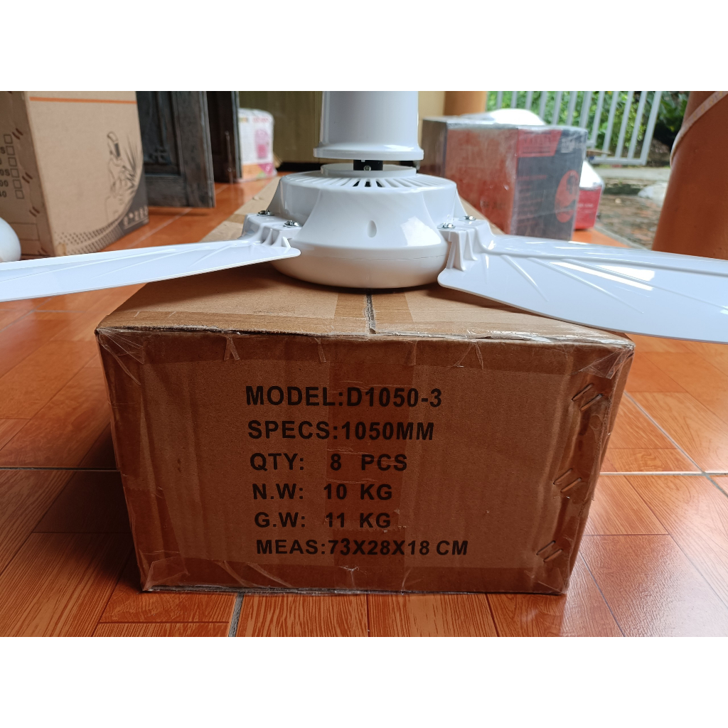 Quạt Trần mini cỡ đại 3 cánh dài 45cm