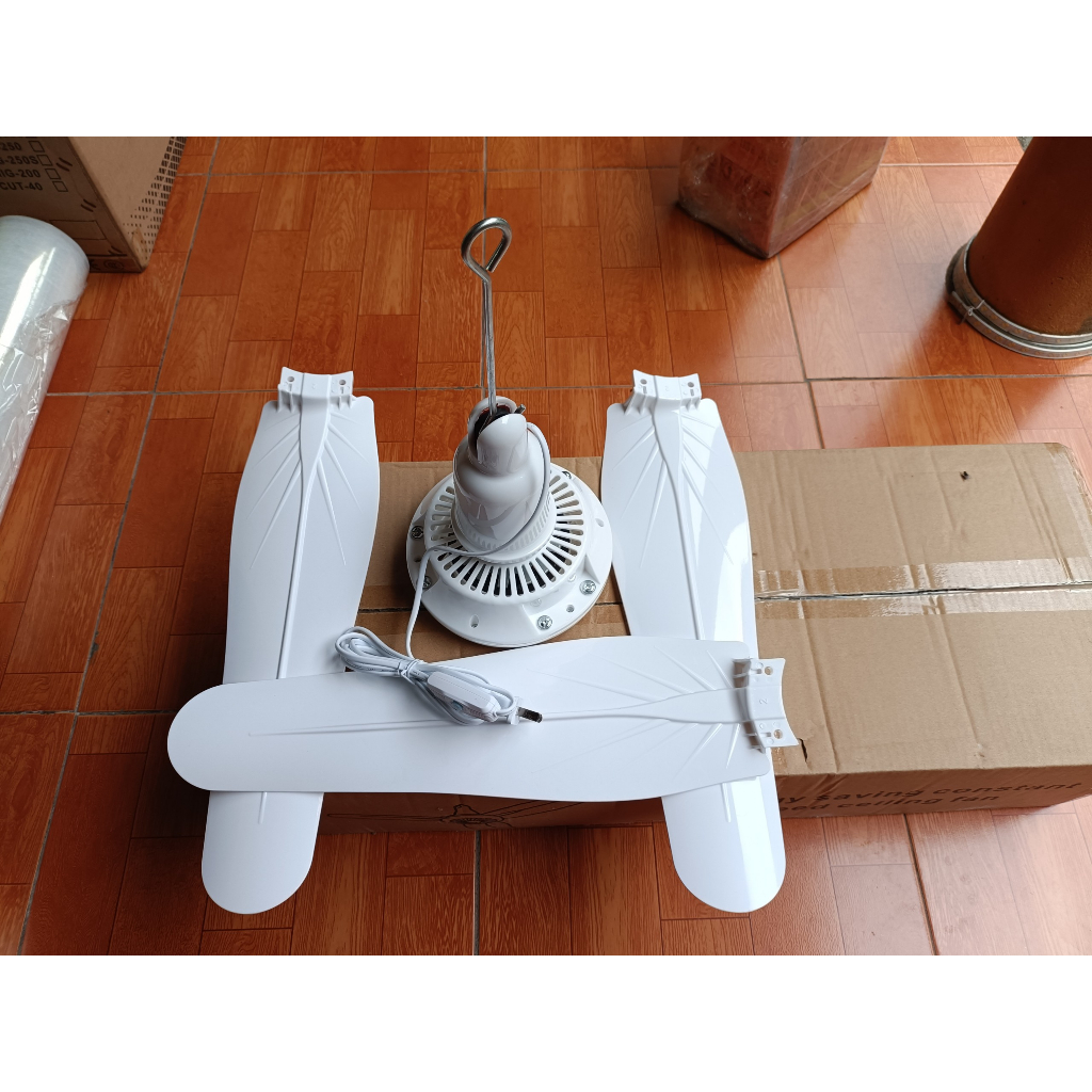 Quạt Trần mini cỡ đại 3 cánh dài 45cm