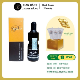 Serum đường đen Black Sugar Pbeauty ngăn ngừa mụn, giảm thâm và dưỡng sáng da
