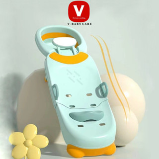 Ghế Gội Đầu Cho Bé, Ghế Gội Đầu Gấp Gọn Cỡ Lớn Kèm Chậu Gội Đầu Có Tấm Lót Đỡ Gáy - New 2025