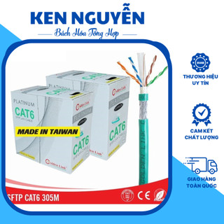 Cáp mạng golden link sftp cat6 chống nhiễu bấm sãn 2 đầu 10m, 15m, 25m, 35m, 50m