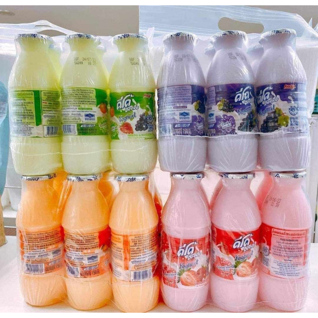 Sữa Chua uống Deedo Hoa Quả Thái Lan