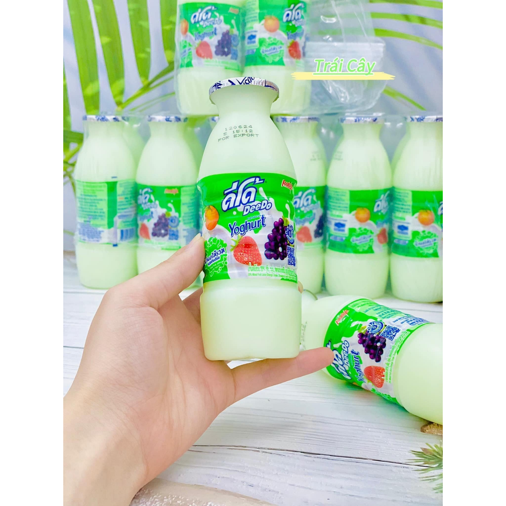 Sữa Chua uống Deedo Hoa Quả Thái Lan