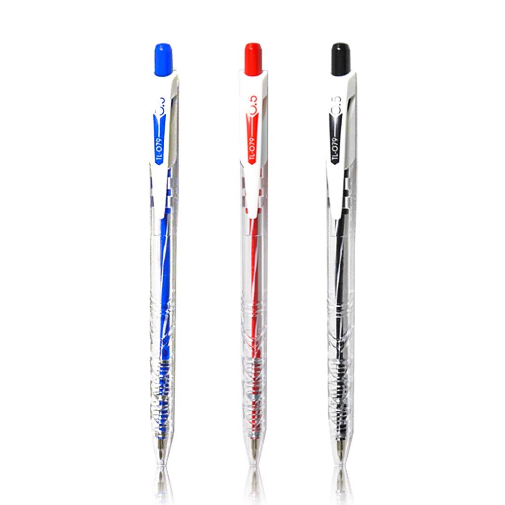 ( 1 Hộp 20 Cây ) Bút Bi TL079 Ngòi 0.5mm Thiên Long Camshop