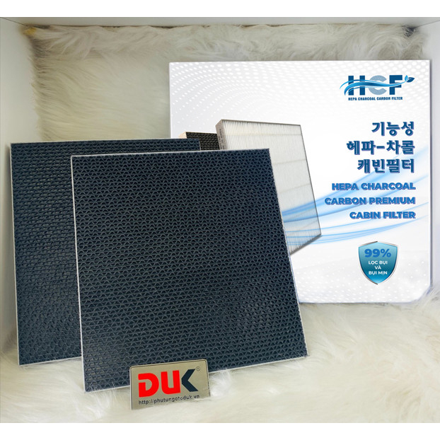 Lọc gió điều hòa Cao Cấp HCF Hàn Quốc cho xe Hyundai Santafe 2021 -2023
