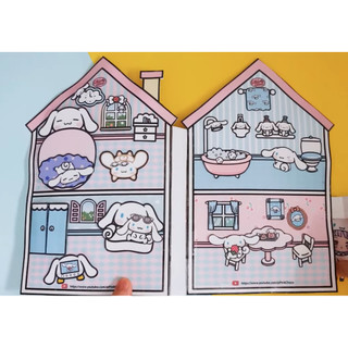 Squishy Búp bê giấy cinnamoroll dễ thương-Happyfunny