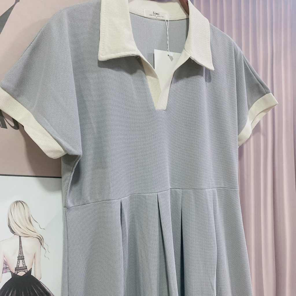 Váy Polo Baby Doll Mặc Bầu Và Sau Sinh