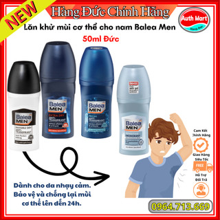 Lăn khử mùi cơ thể cho nam Balea Men 50ml Đức