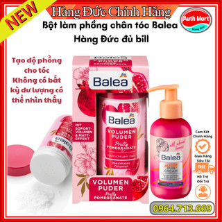 Bột làm phồng chân tóc Balea hàng Đức đủ bill