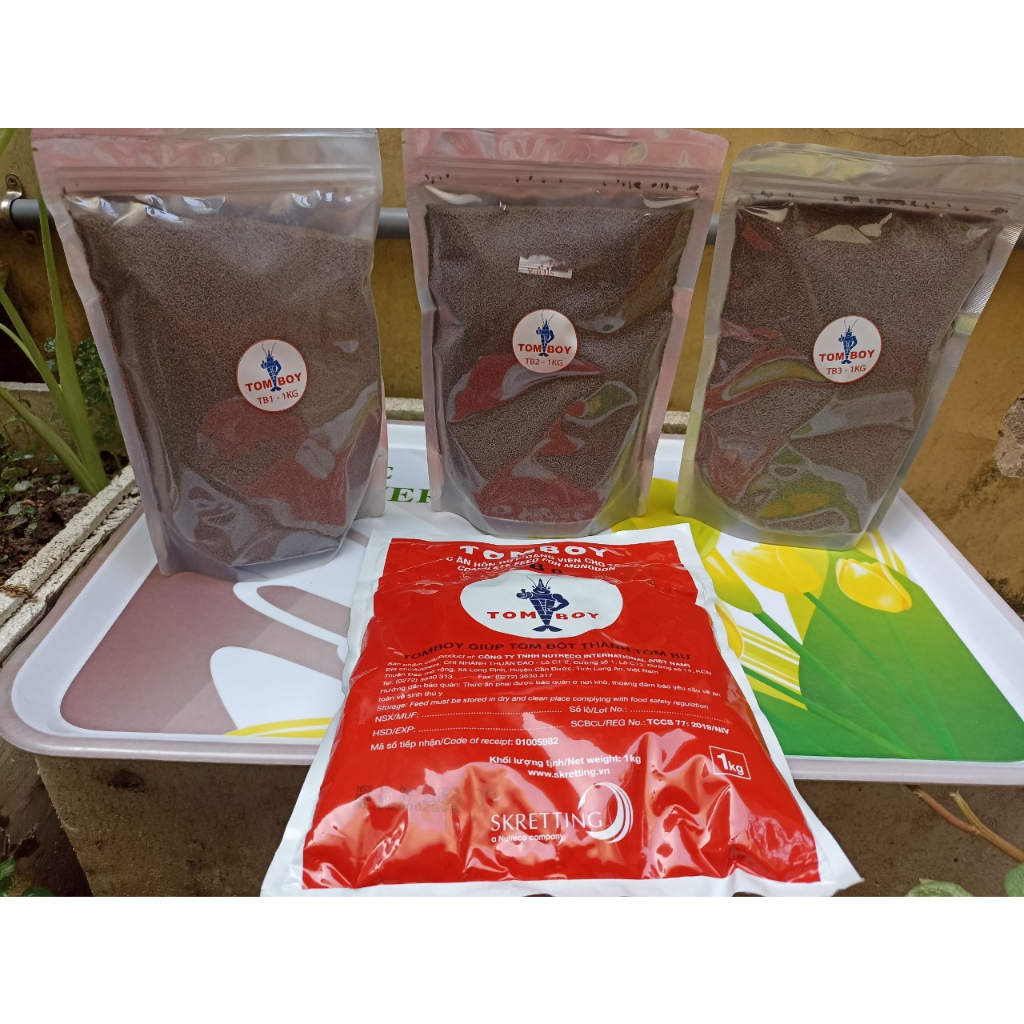 Cám Tomboy Tb 0 1 2 3  - Thức ăn cho cá