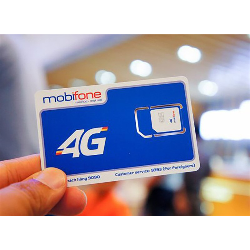 Sim 4G Mobifone nhiều gói cước trọn gói 1 năm không cần nạp tiền, Shop Sim giá rẻ