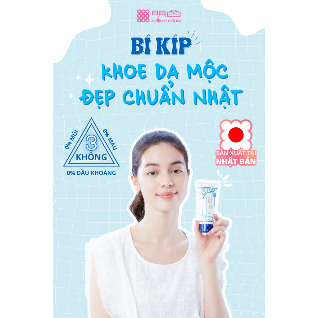 Sữa rửa mặt Làm Sạch Và Ngăn Ngừa Mụn MEISHOKU Acne Bigan Facial Wash 80g