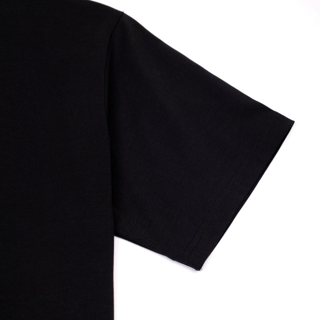 Áo thun Flo Menswear Basic trơn 250gsm unisex chất liệu cotton rộng rãi thoáng mát