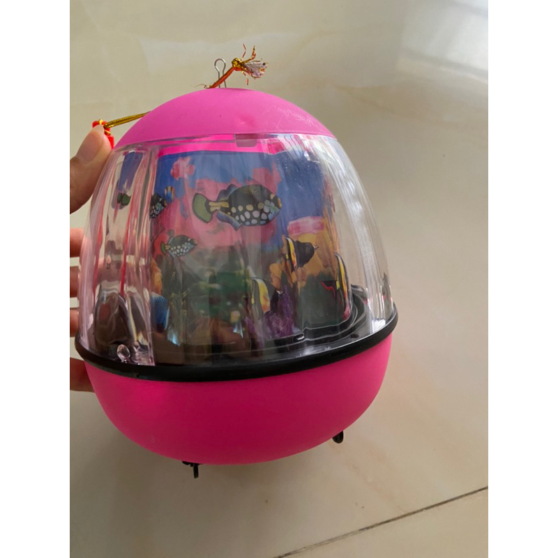 Đèn lồng kéo quân trung thu , đèn lồng bể cá xoay phát sáng phát nhạc