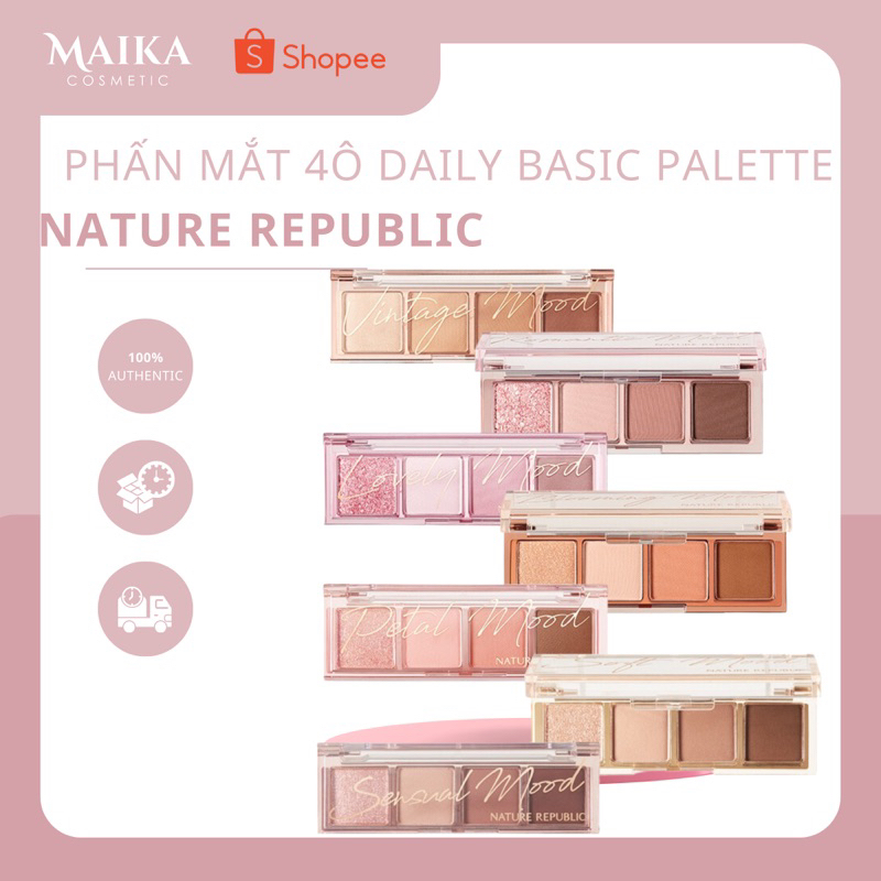 PHẤN MẮT NATURE REPUBLIC DAILY BASIC PALETTE