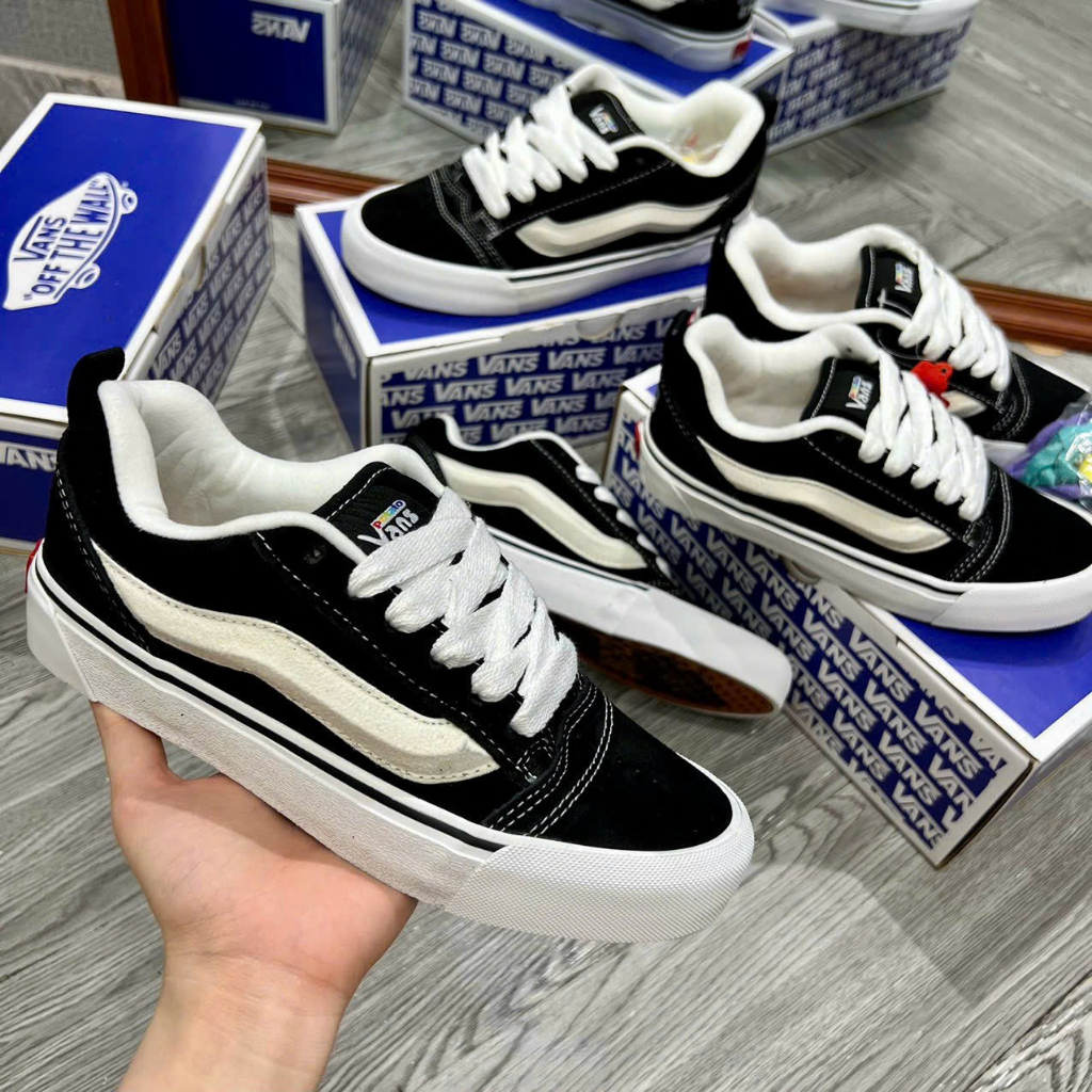 Giày thẻ thao nam nữ CT Vans Potato đen basic SC nam nữ hottrend 2023 cao cấp, giày Van Pot Old clasic mới cổ thấp