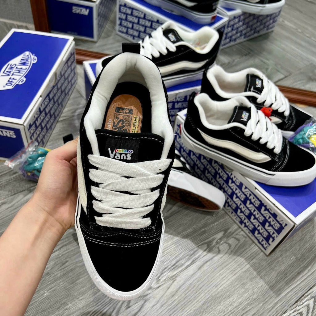 Giày thẻ thao nam nữ CT Vans Potato đen basic SC nam nữ hottrend 2023 cao cấp, giày Van Pot Old clasic mới cổ thấp