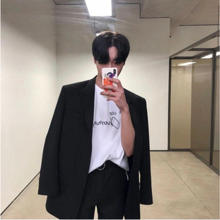 Áo thun Stee Cổ tròn LAVIE in White Localbrand ICVCVNI Unisex Menwear