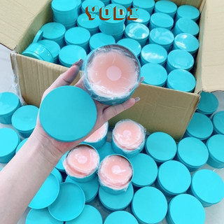 Miếng dán đầu ti, miếng dán ngục siêu dính, hộp 5 cặp miếng dán nhũ hoa, hình hoa và hình tròn, siêu dính chống nước