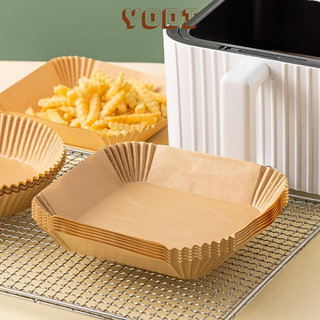 Set 50 giấy nến vuông, 50 giấy nến 20x20x7cm, combo 50 giấy nến thấm dầu cho nồi chiên