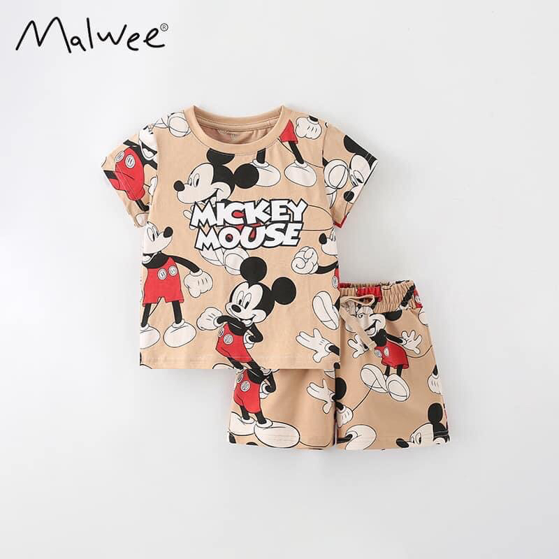 Bộ mickey Malwee cho bé trai bé gái