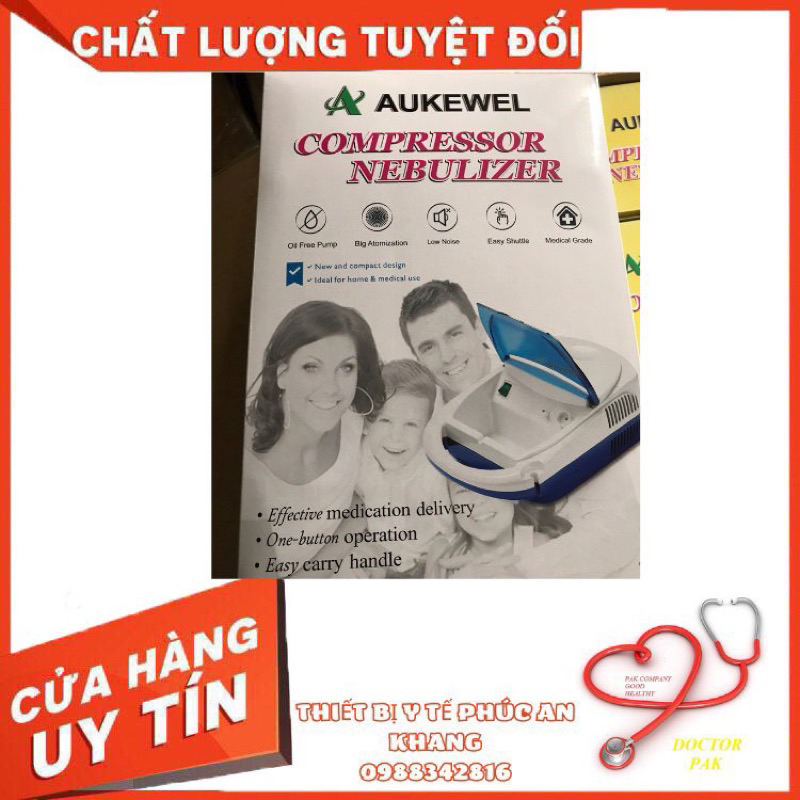 Máy xông mũi họng chính hãng Aukewel