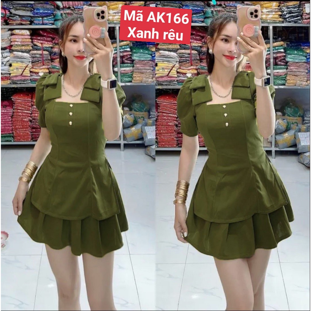 SÉT BỘ QUẦN VÁY SIÊU DỄ THƯƠNG. MÀ AK166