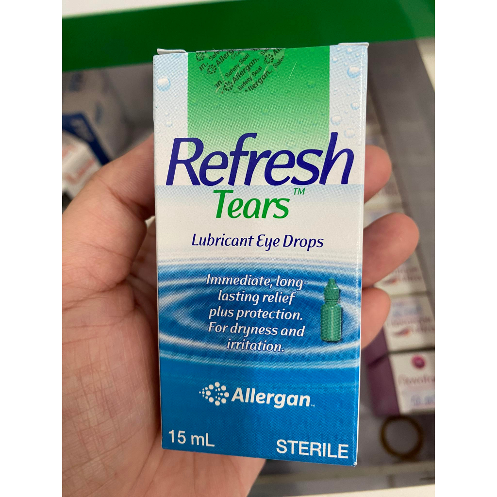 Refresh Tears - Nước nhỏ mắt nhân tạo -  Lubricant Eye Drops chai 15ml