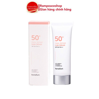 (Mẫu mới) Kem Chống Nắng Karadium Snail Repair Sun Cream Spf 50+ PA+++