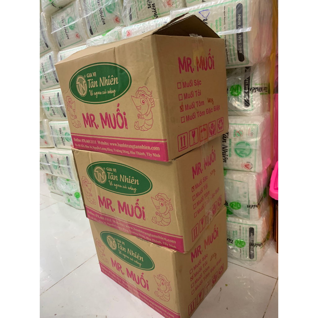 Muối Tỏi Tây Ninh Tân Nhiên 400G -Đặc Sản Tây Ninh