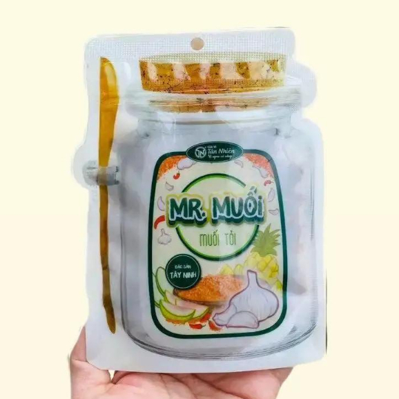 Muối Tỏi Tây Ninh Tân Nhiên 400G -Đặc Sản Tây Ninh