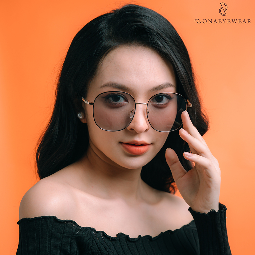 Kính râm - SONA EYEWEAR - Bản Cao Cấp  Nữ, Tròng Polycarbonate Gọng Kim Loại, Chống tia UV400