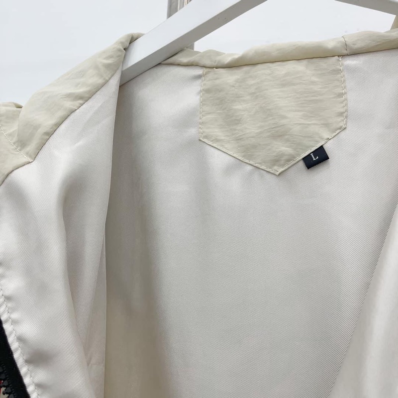 Áo Khoác Dù Vải Đũi Nhăn Form Rộng Thoải Mái Unisex